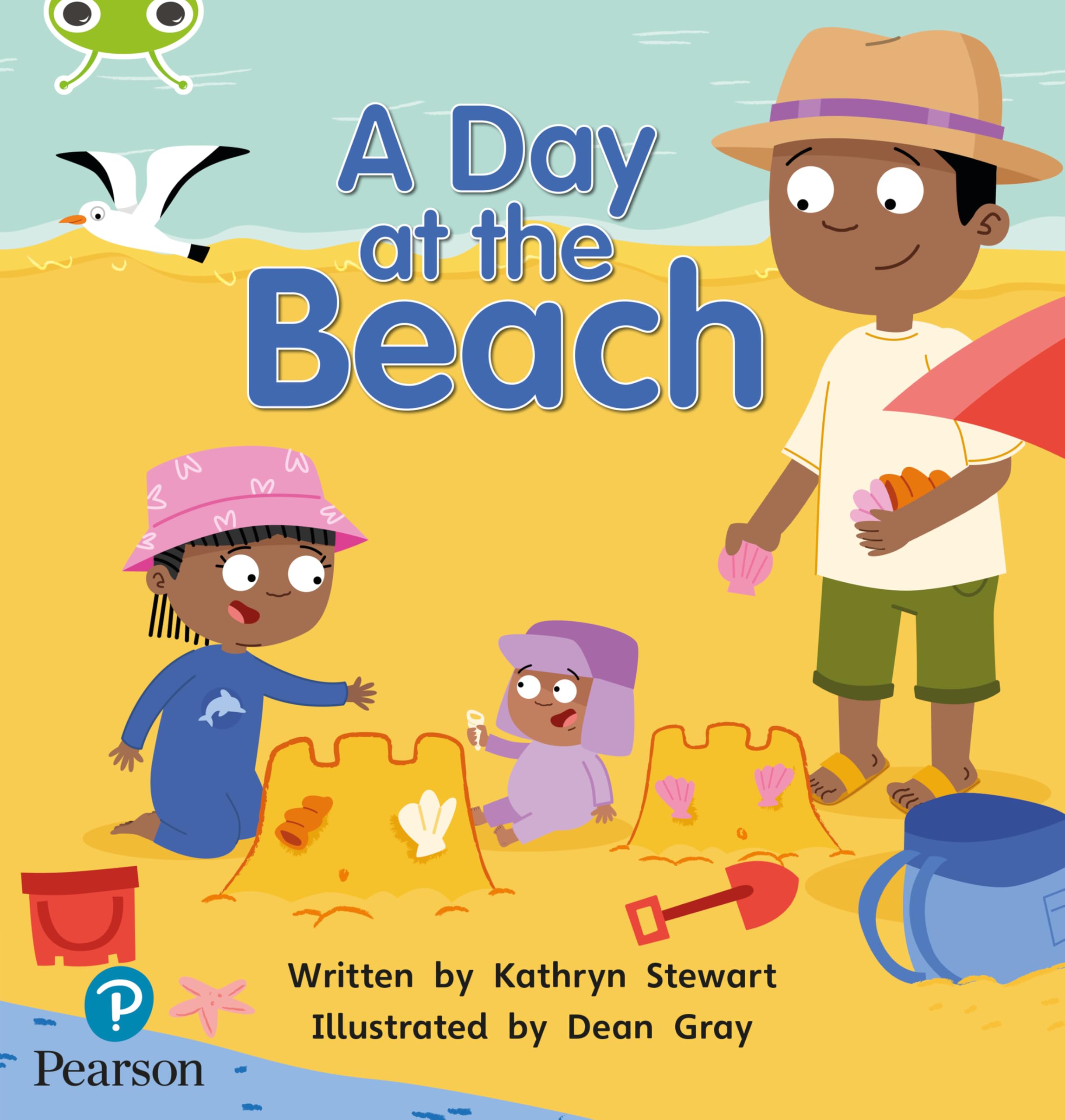 Bug Club Phonics - Phase 1 Unit 0: A Day at the Beach by  Pea... - 9781292395418
