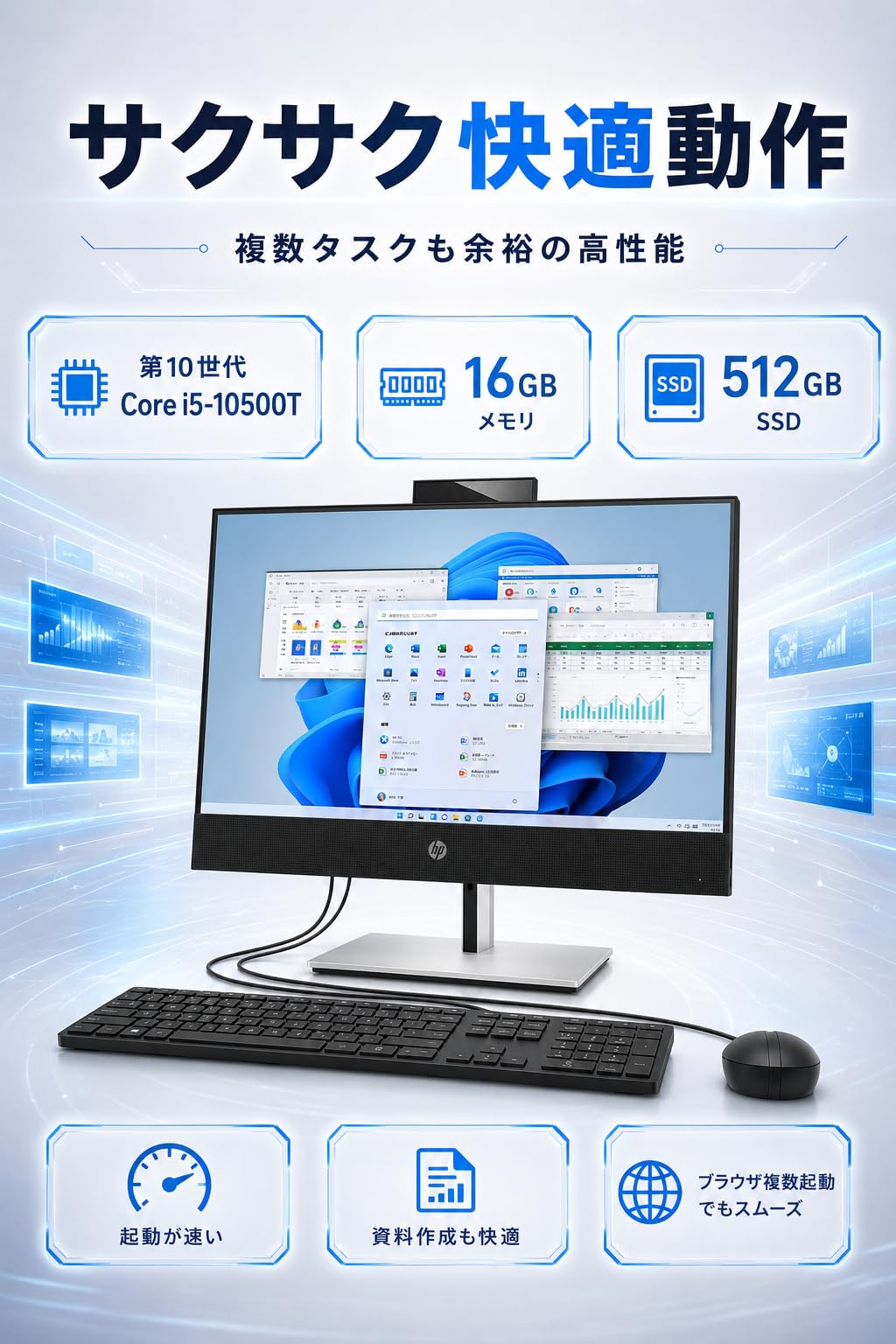 Amazon.co.jp: 【整備済み品】HP ProOne 600 G6 一体型PC (第10世代