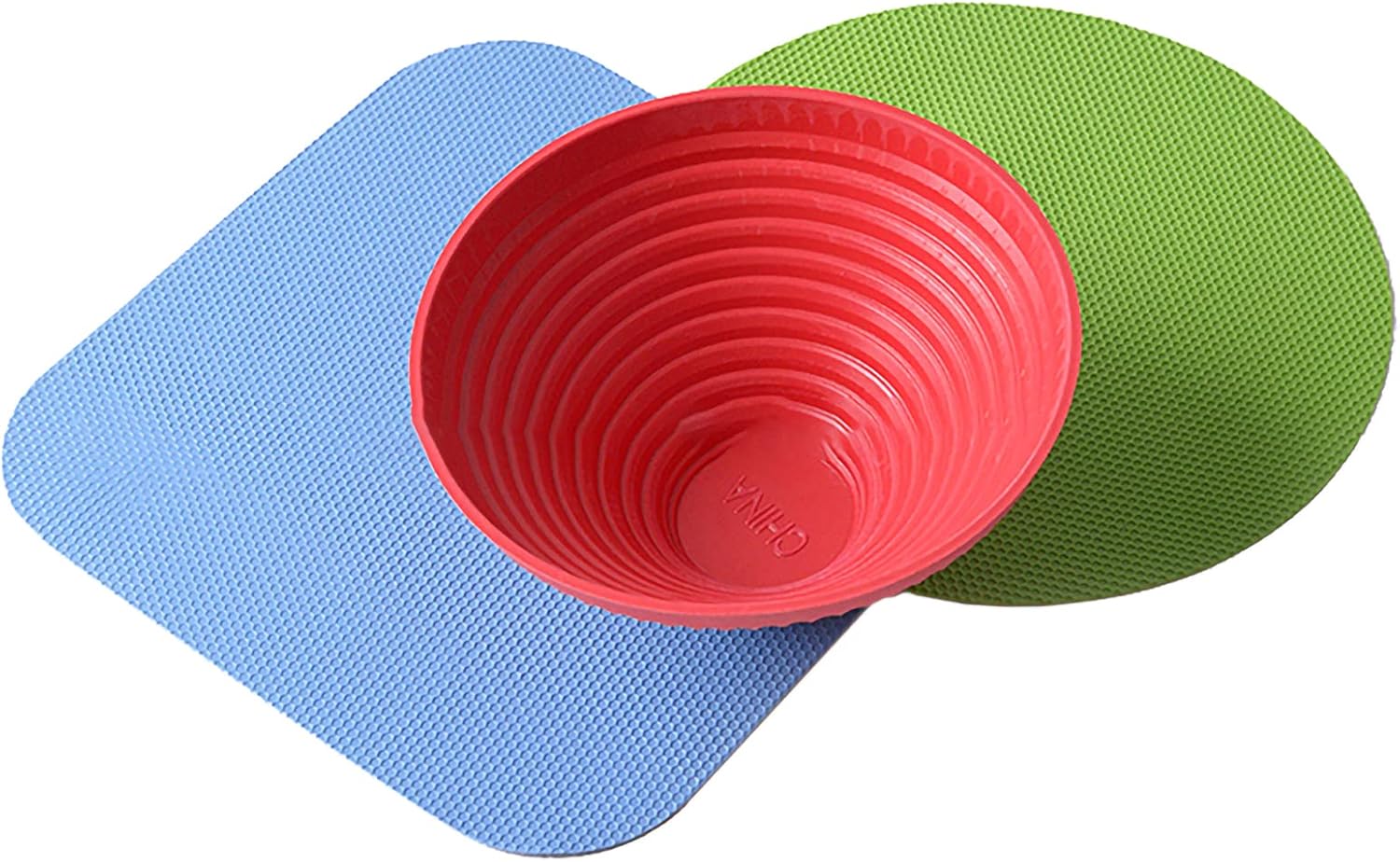 porfeet 3Pcs Jar Opener Gripper Pads, MultiPurpose Round