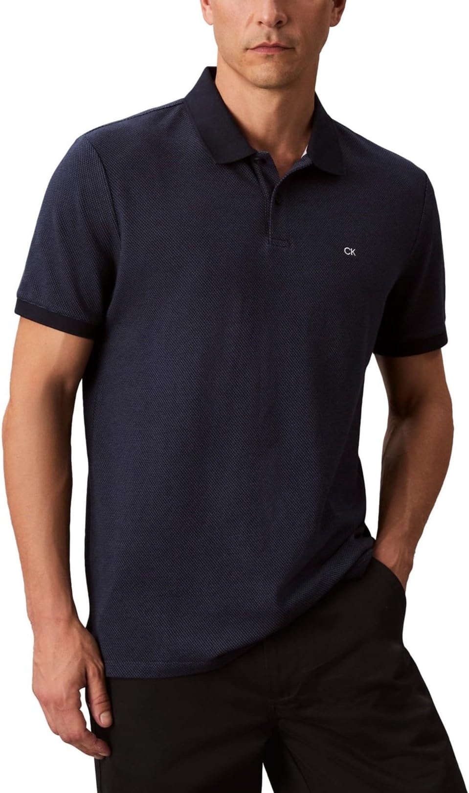 Men's Jacquard Refined Polo
