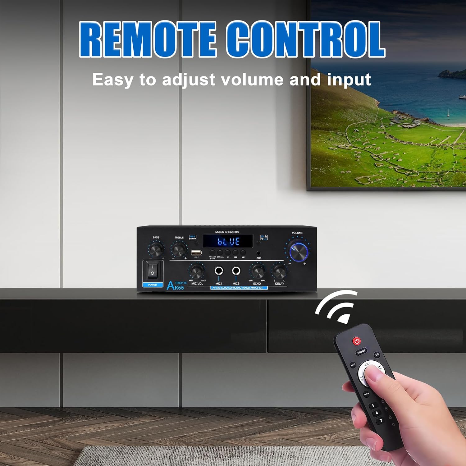 WOOPKER AK55 Remote Control