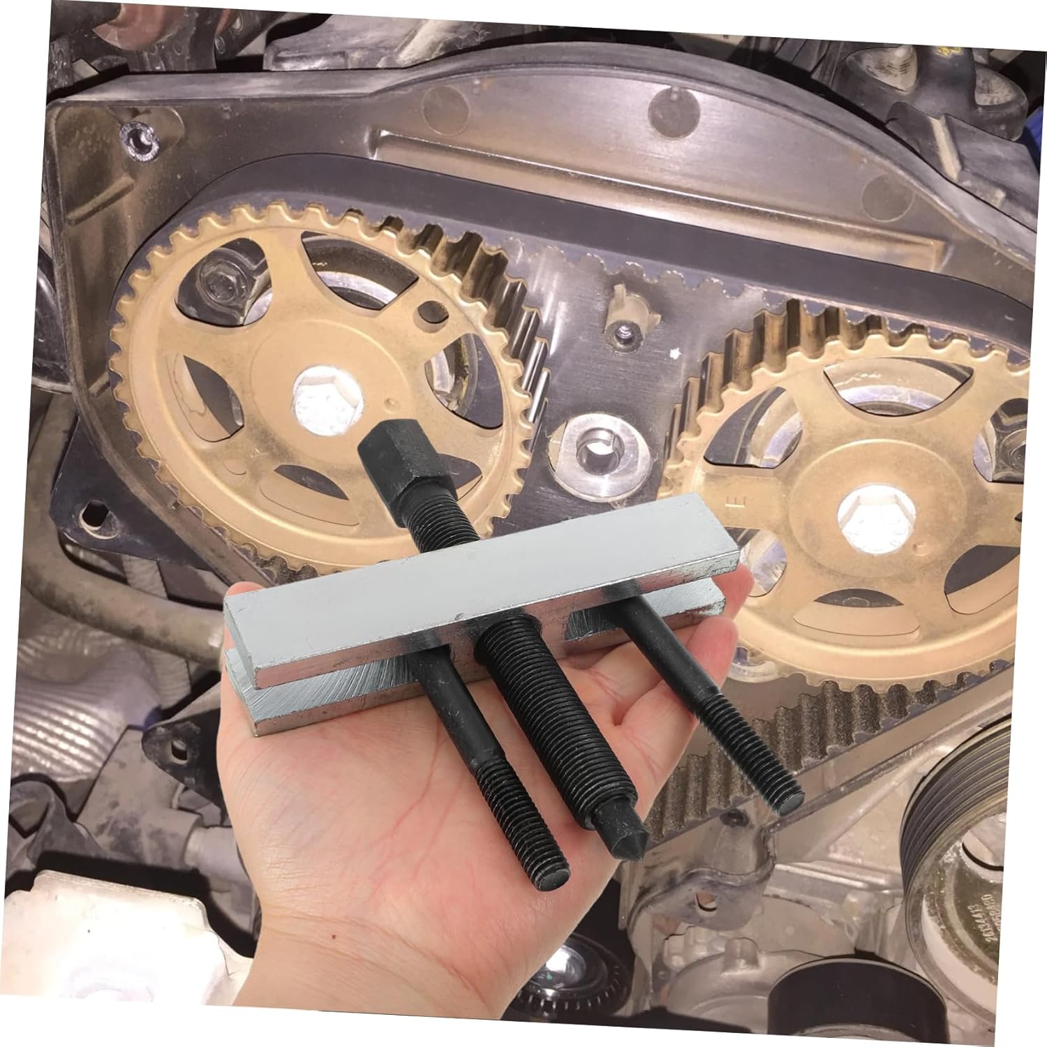 OUNONA 1set Heavy Duty Pulley Puller Tool for Mechanics Gear Hub Bearing Remover for Efficient Engine Repair and Maintenance