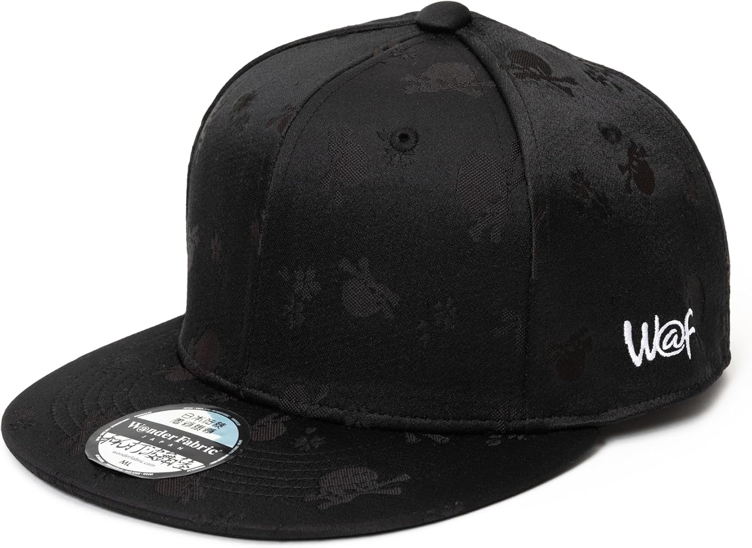 Japanese Pattern Cap Baseball Cap with Traditional Japanese Embroidery Nishijin and Kiryu Weaving Design Men's Snapback Hat