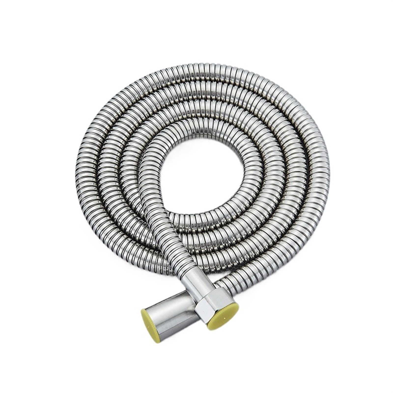 Manguera de Ducha Manguera de ducha 150CM, manguera/tubo Flexible repuesto for baño acero inoxidable, tubos a prueba explosiones(Chrome)