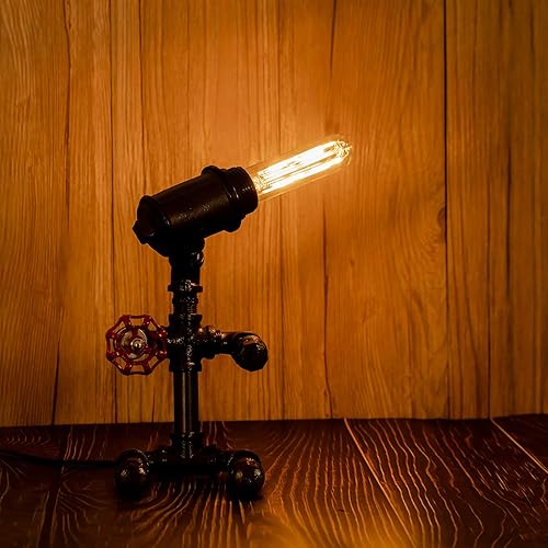 Miniatura 2 de Bombillas tubulares LED T10, blanco cálido 2700 K, 6 W, bombillas de filamento LED vintage de tubo regulable de 60 W, base media E26, bombilla LED