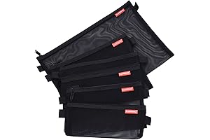 Pendancy Set of 5 Mesh Organizer Pouches