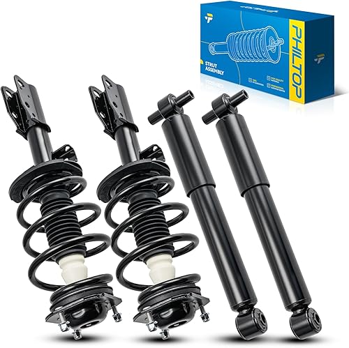 Vista 68 de PHILTOP Conjunto de puntales delanteros para 2003-2023 4Runner 2007-2014 FJ Cruiser 2005-2015 Tacoma, 171371L/171371R Conjunto completo