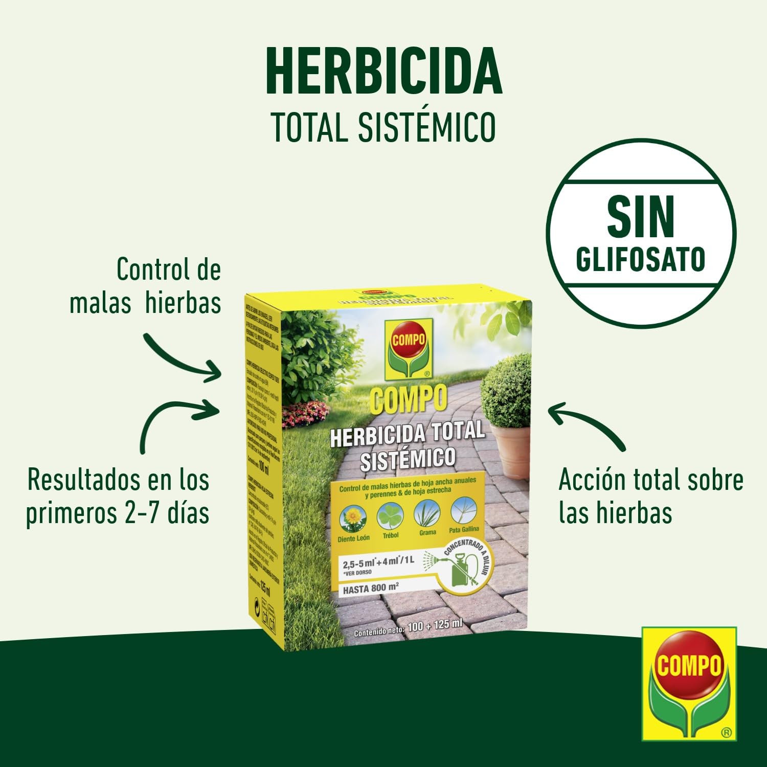 Compo Herbicida Total 225ml