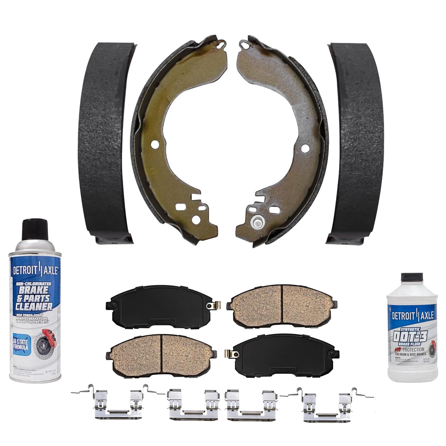 Amazon.com: Detroit Axle - Brake Kit for 07-12 Sentra Versa, 09-14