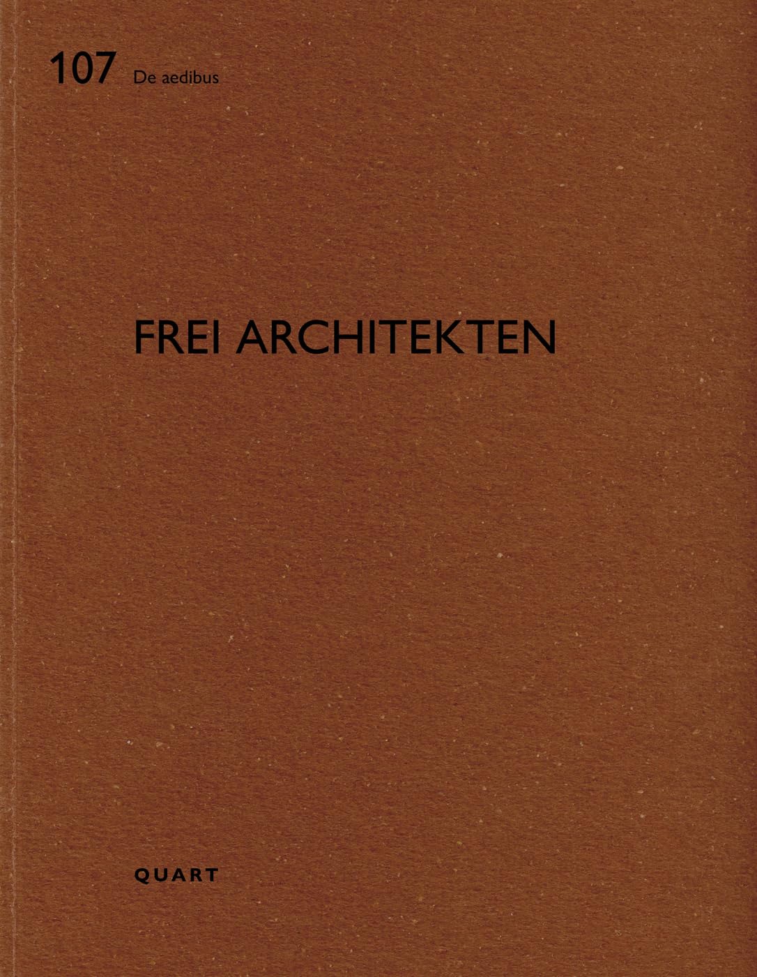 Frei Architekten un beau livre à exposer sur la table basse de votre salon design