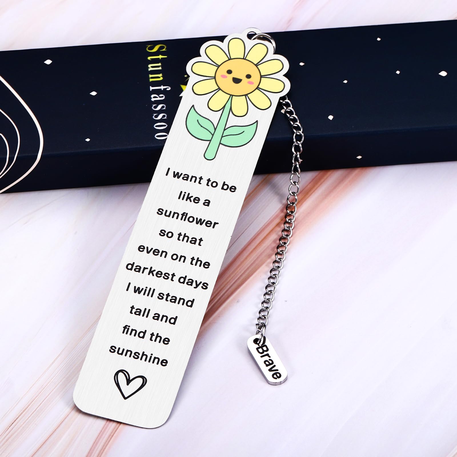 Marcapáginas De Cumpleaños Con Mensaje Motivacional | Acero Inoxidable Grabado | Regalo Para Familiares Y Amigos | Siempre Recuerda