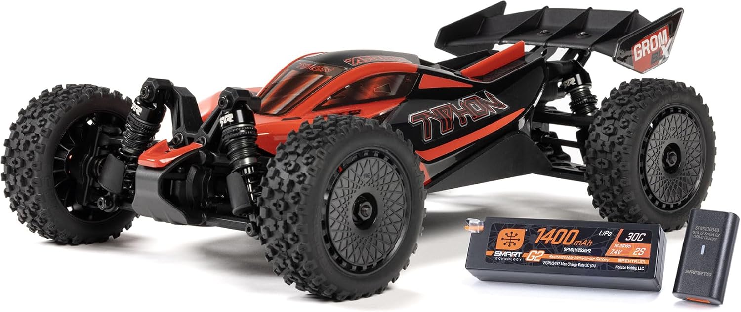 ARRMA Typhon GROM Buggy with included battery and charger