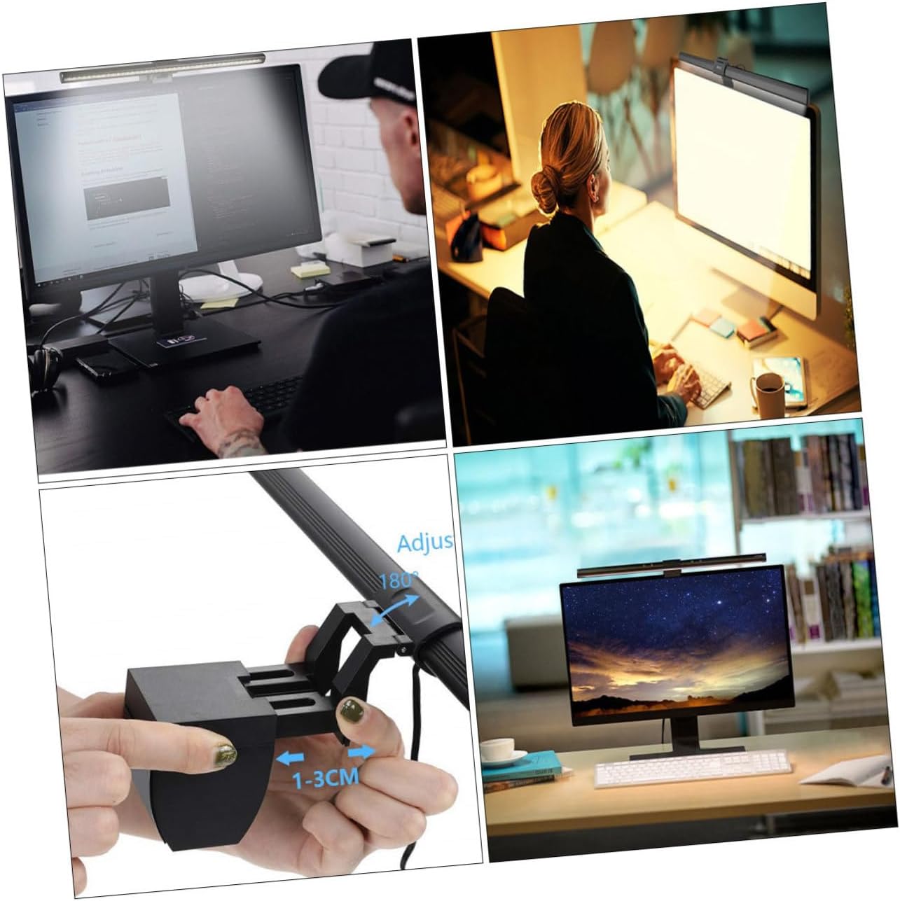 Screen Led Lamp Desk Light for Monitor Light USB Powered 10 Brightness Levels