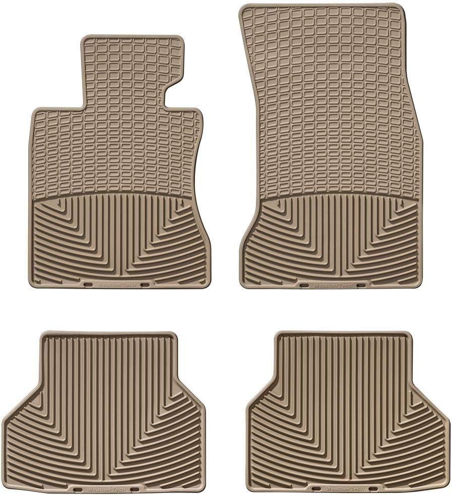 WeatherTech All-Weather Floor Mats for 5-Series (E60/E61) / M5 (E60) - 1st & 2nd Row - W62TN-W143TN (Tan)