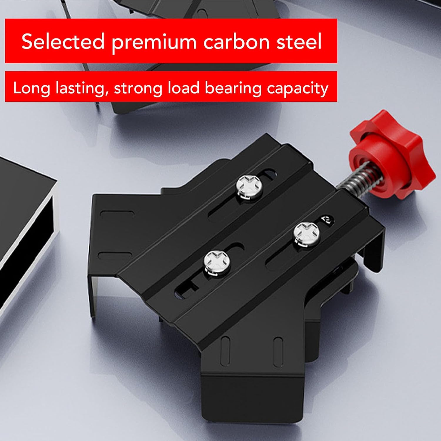 Corner Clamps, 90 Degree Right Angle Clamp Set, Welding Clamping Tool, for Wooden Corners, Framing, Carpentry, Drilling, Multi Purpose Woodworking Fixture, One Hand