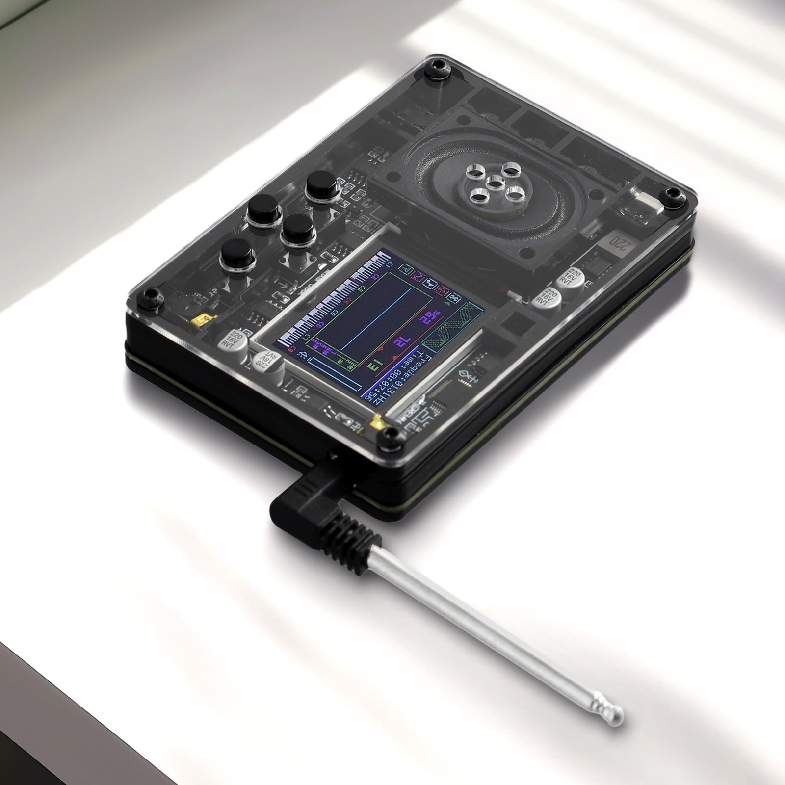 Mini instrumento musical Theremin con pantalla a color de 98 x 70 x 16 mm, 70 voces diferentes, módulo de música, instrumento electrónico, sintetizador electrónico de bolsillo