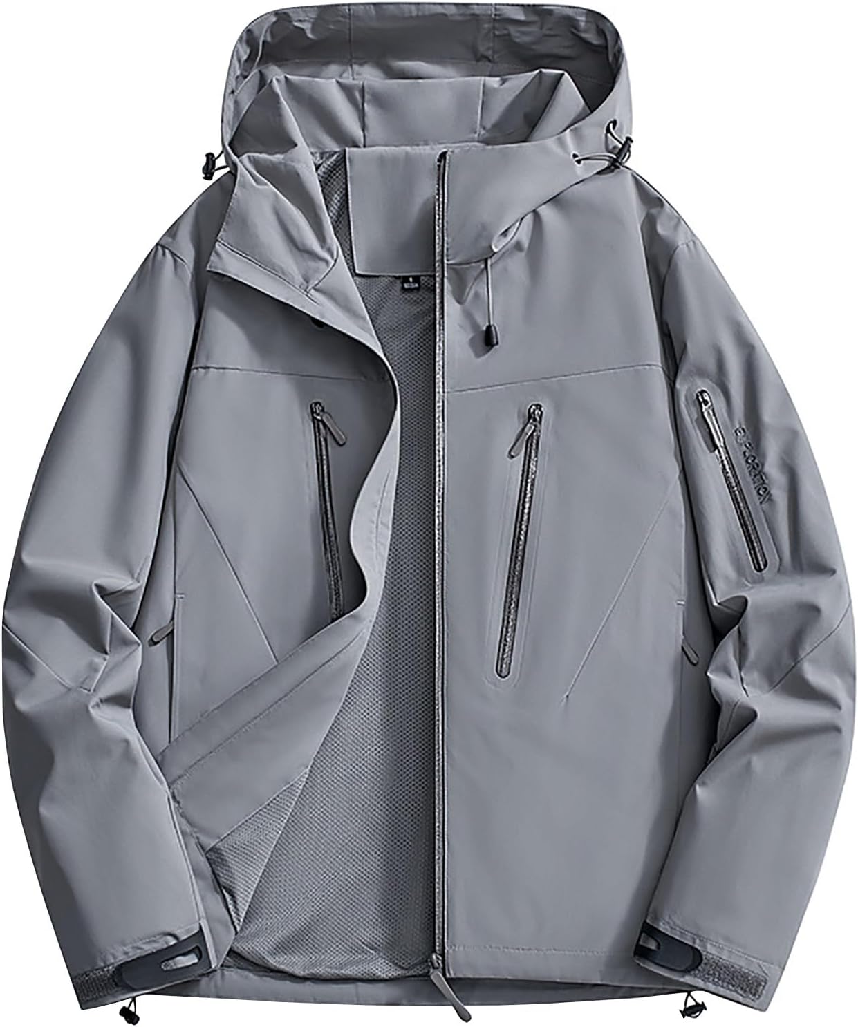 FZYLQY Jackets for Women Trendy Running Cycling Lightweight Jacket with Hood and Pockets Raincoat Waterproof Windbreaker