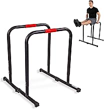 Mobiclinic, Calistenia Parallel Bars, Adjustable, 2 Heights 79-89 cm, Non-slip Handles, Rubber Feet, Reinforced Steel, Dip Bars, Pumps, Board, Functional, Twins