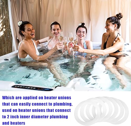 Miniatura 3 de Junta/junta tórica de 2.2 pulgadas de diámetro interior de 3 pulgadas de diámetro exterior para uniones entre la Unión y bomba de accesorios húmedos