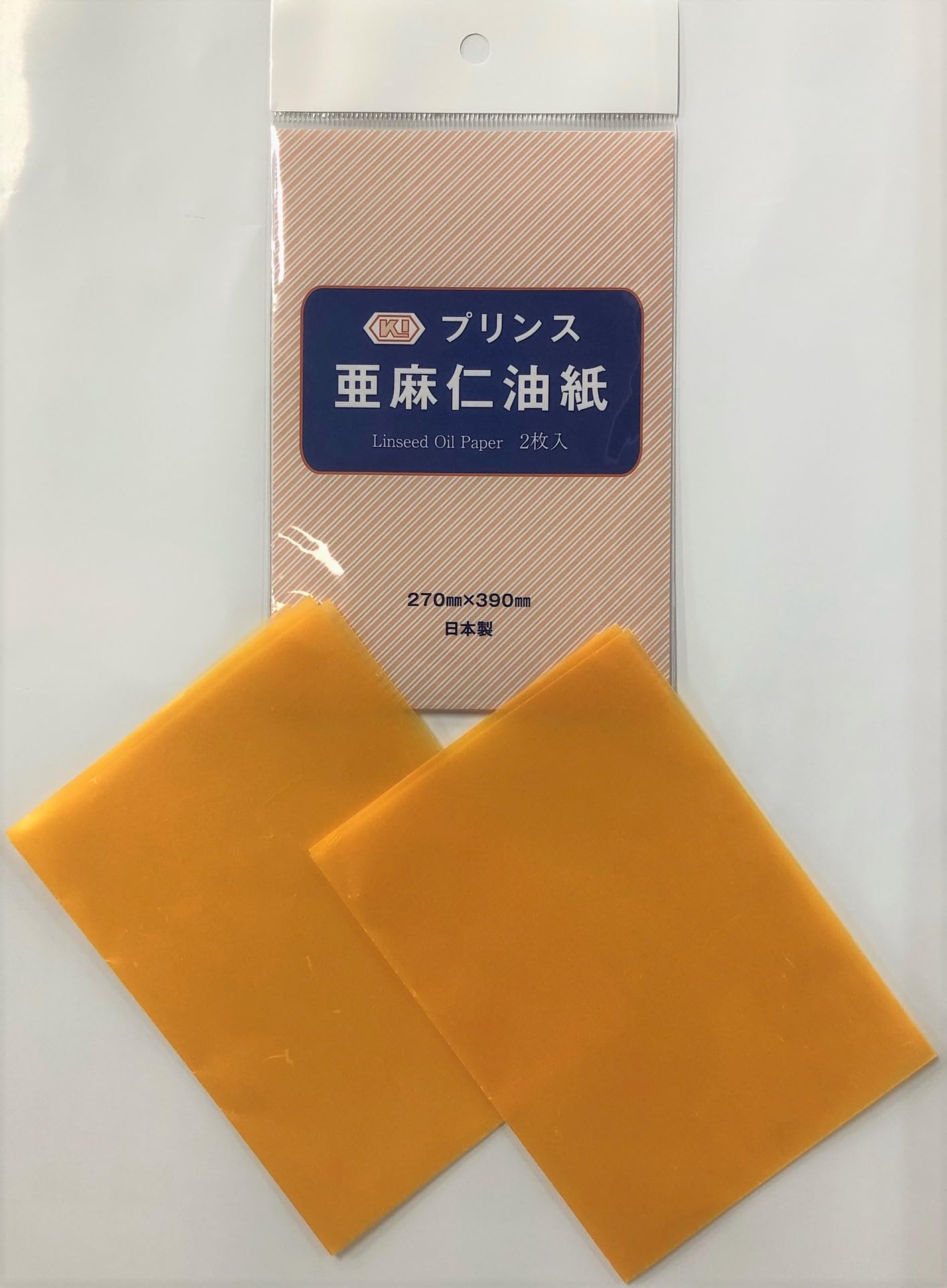 Amazon.co.jp: ノーブランド品 日本製 亜麻仁 油紙 27×39cm 白 2枚入り