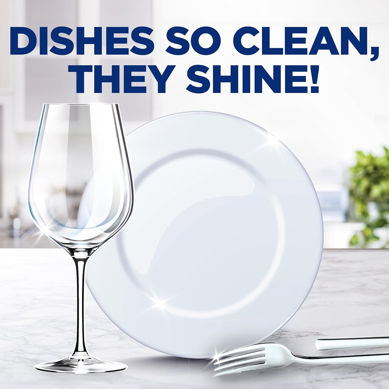 Finish® Quantum Ultimate® Dishwasher Detergent Pods, No pre sinse needed, For Deep clean & sparkling shine, 82 Tabs - Image 2