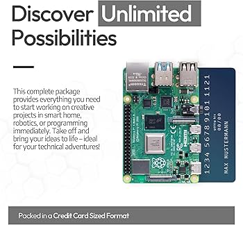 Amazon.com: Raspberry Pi 4 4GB Starter Kit | 64GB Edition