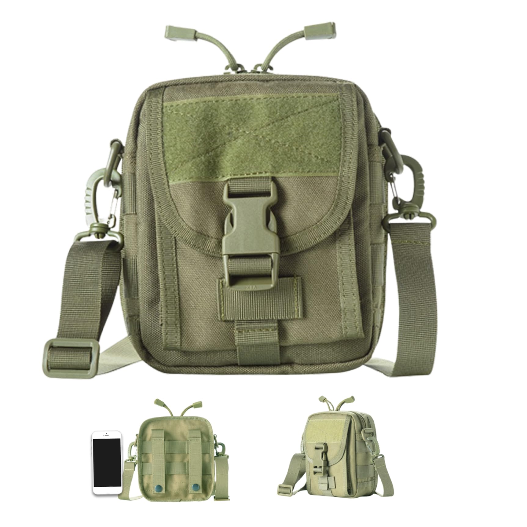 Bolsa EDC EMT de cinturón para evitar bolsillos llenos y proteger herramientas o móviles 8