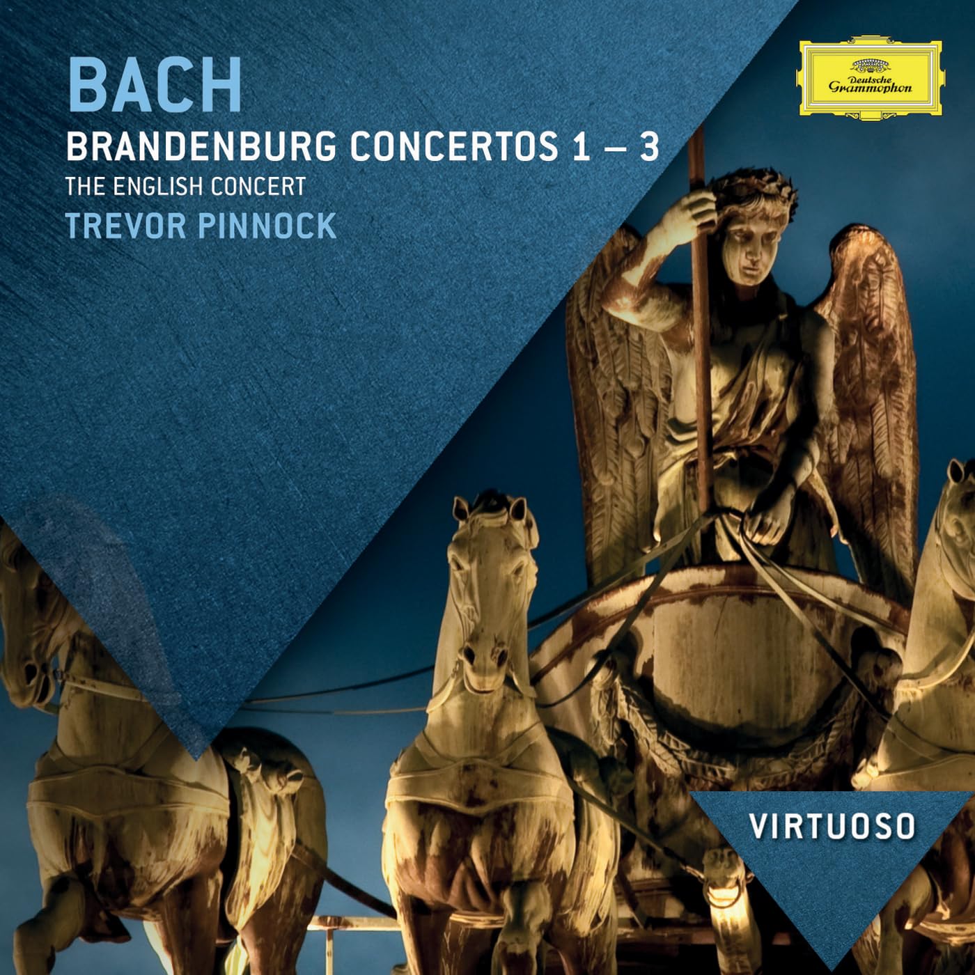 Bach, J.S. Brandenburg Concertos 1-3 [Audio CD] Pinnock/The English Concert; Johann Sebastian Bach and Trevor Pinnock