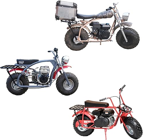 Miniatura 6 de JMCHstore Conjunto de bastidor trasero con kit de red de carga para Coleman CT200U CT200UEX BT200X, Axis M200 196cc Off-Road Mini Bike