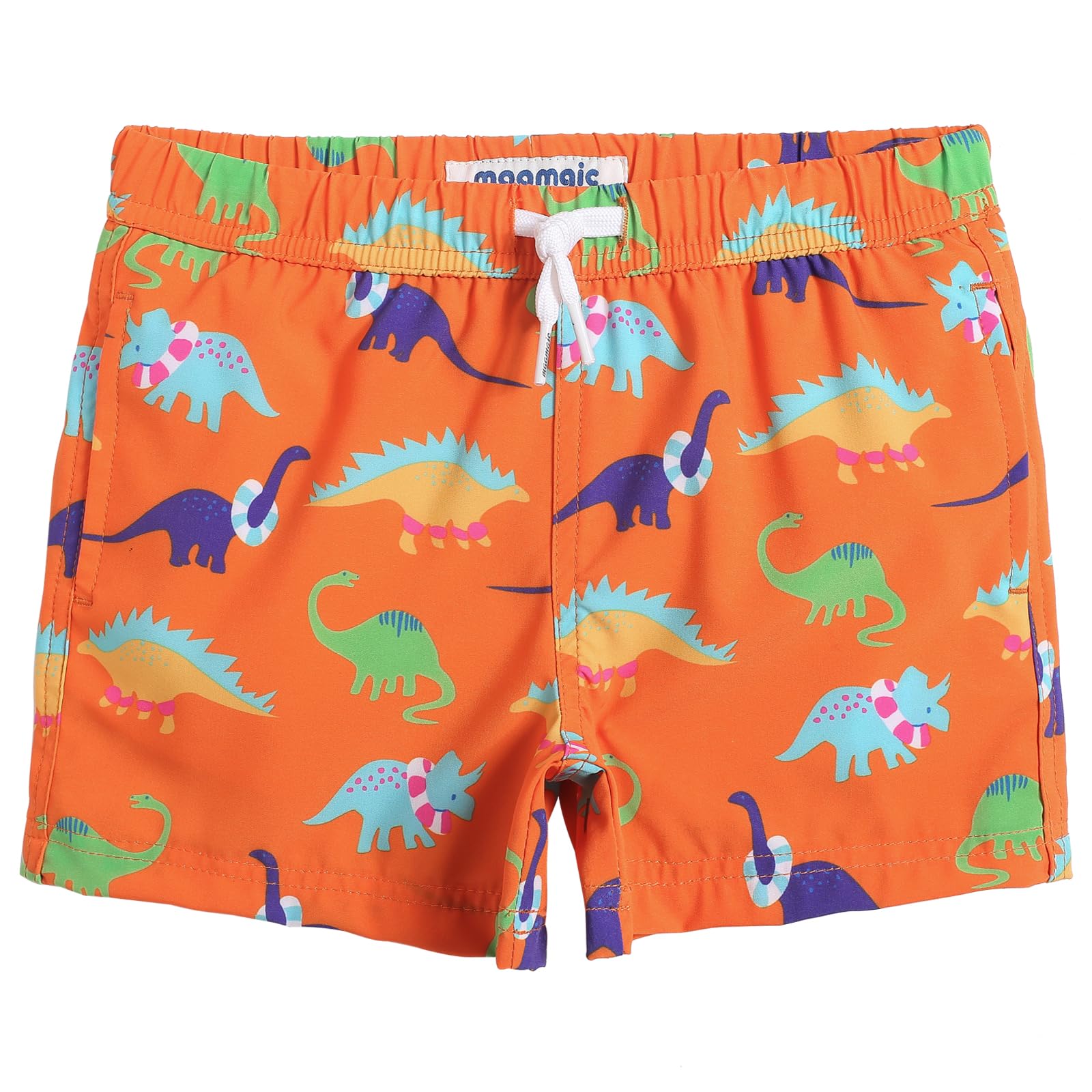 maamgic Short de Bains Garçon Maillot de Bain Enfant Élastique avec Slip 4 Way Stretch Séchage Rapide