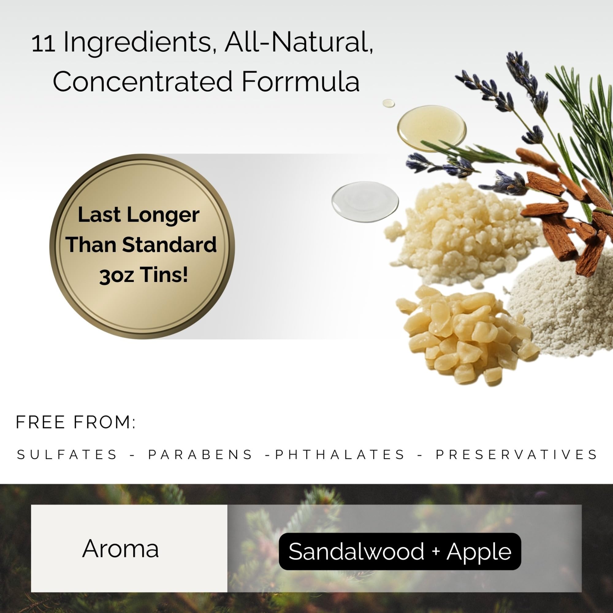 - Plastilina para el cabello para hombres, arcilla para el cuidado del cabello con cera de abeja y aceite de aguacate, acabado mate, sujeción media, arcilla para peinar el cabello con fácil lavado