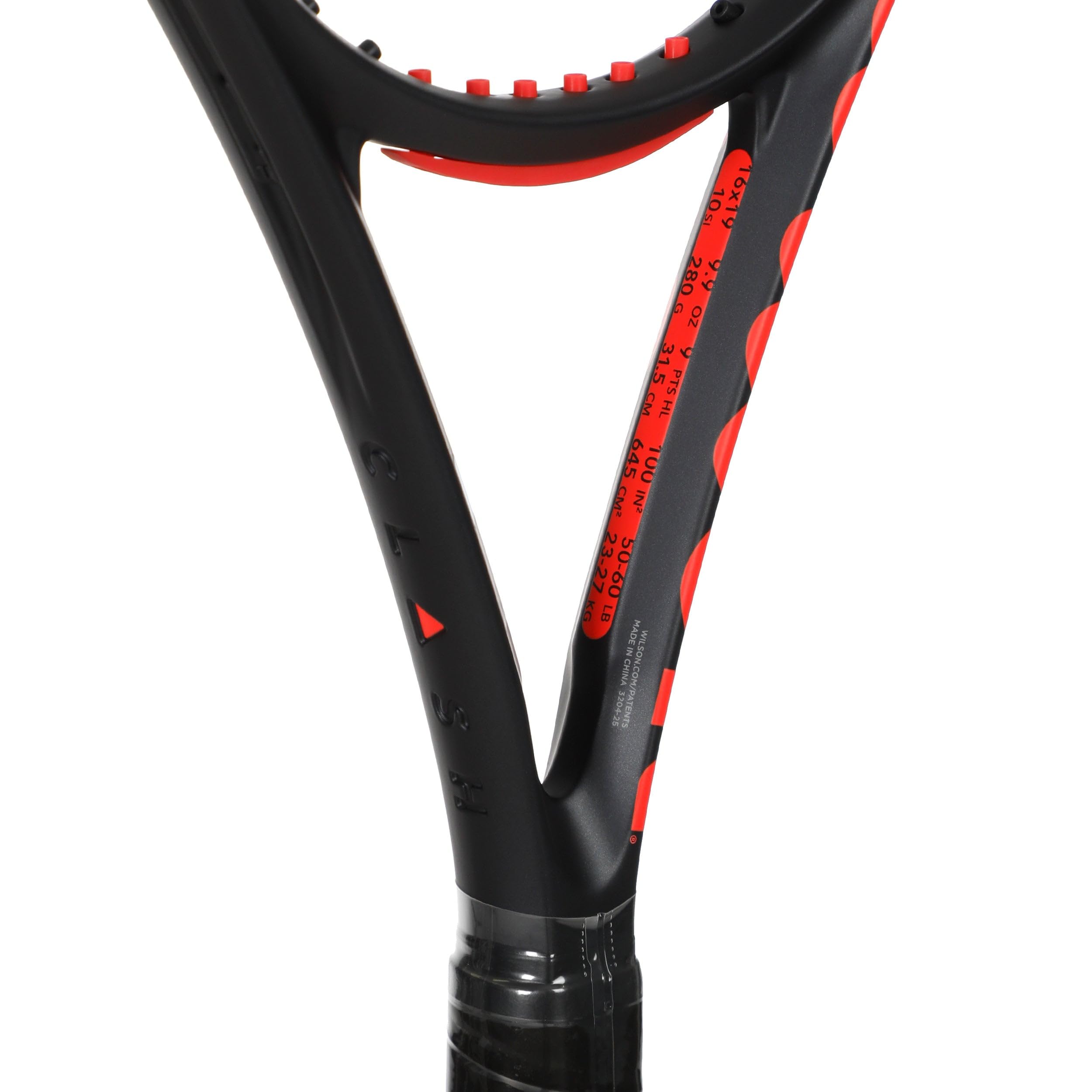 Wilson Clash 100L V3.0 Racchette Da Torneo 354g Unisex nero