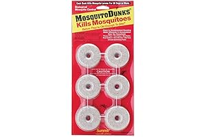 Bti Mosquito Dunks 6's - Effective and Convenient Mosquito Control