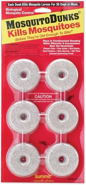 Mosquito Dunks 6's - Biological Mosquito Control