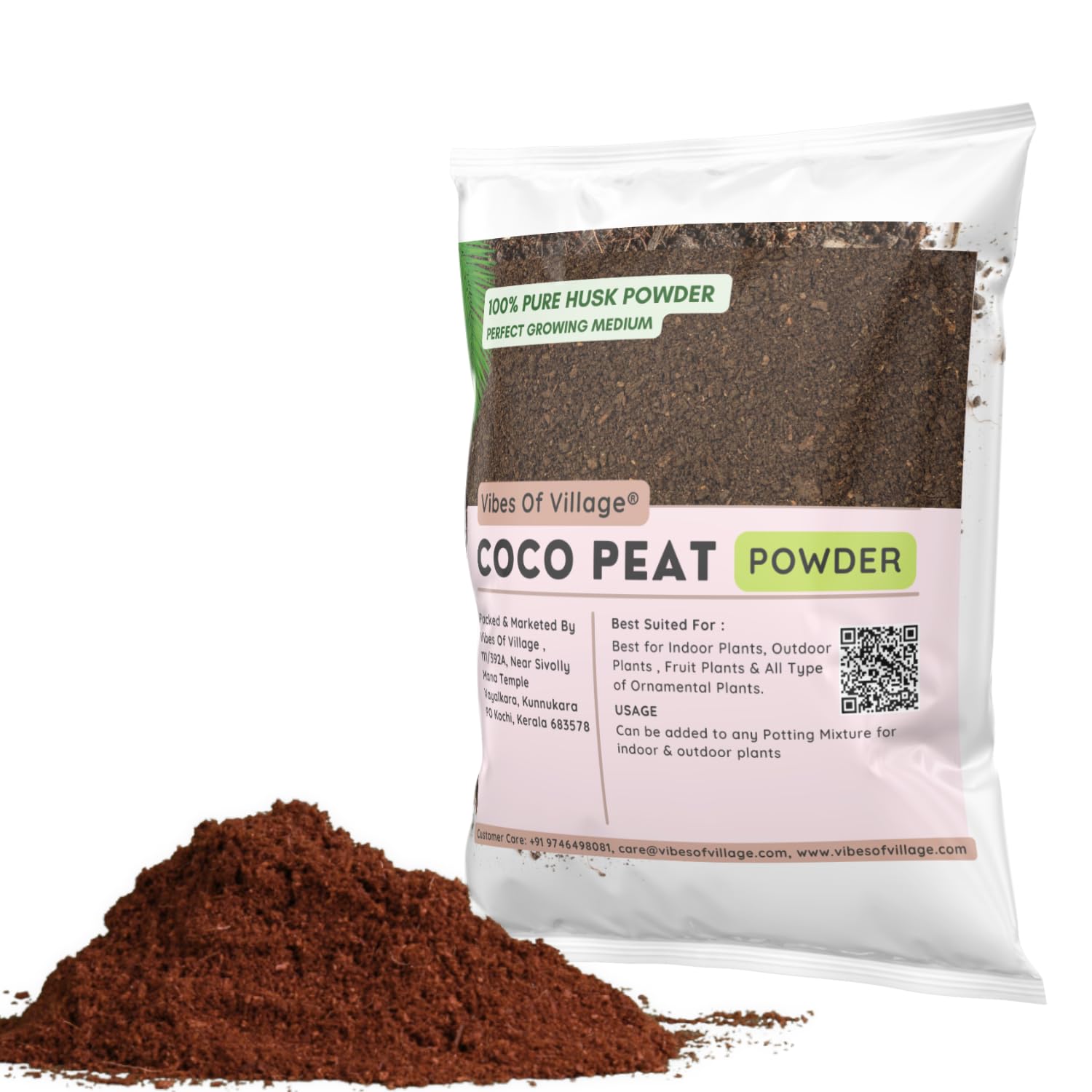 5 Kg Coco Peat Powder for Plants | Natural Coconut Coir Pith | Improves Soil Aeration & Moisture Retention-image-1