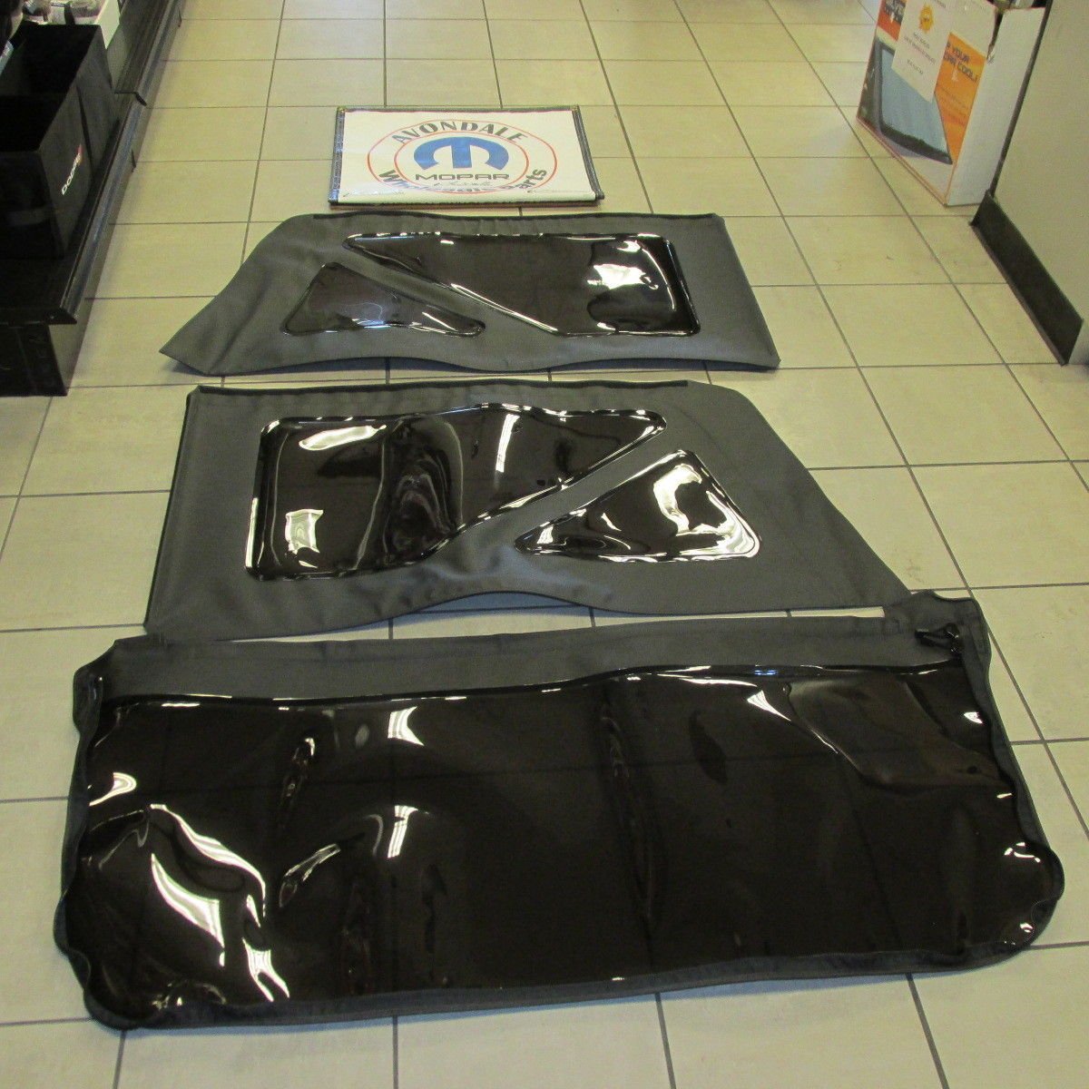 Buy 20112014 Jeep Wrangler 2 door Black top rear window replacement kit tinted OEM Online at