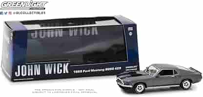 ミニカー JOHN WICK 1969 Ford Mustang BOOS 429 1:64 John Wick (2014) - 1969 Ford Mustang BOSS 429 - Town