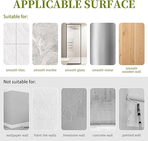 Miniatura 8 de Organizador de ducha adhesivo, paquete de 5 organizadores de baño de acero inoxidable a prueba de óxido y almacenamiento, organizador de baño de