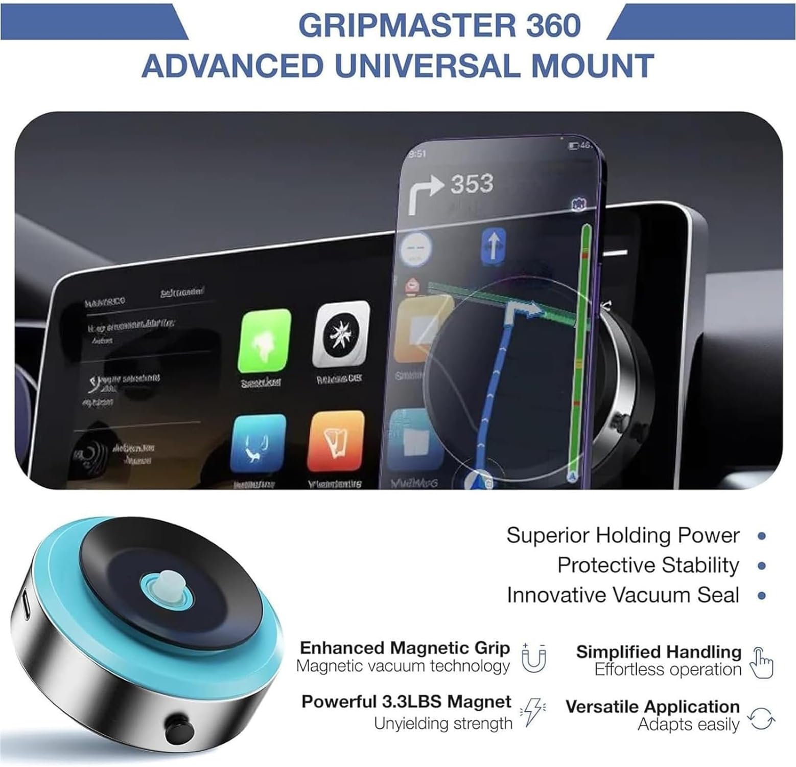 Moft Mpp Gripmaster Pro MPP Gripmaster Pro 360 2024 MPP002, Moft