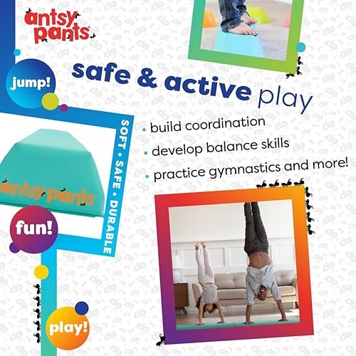 Miniatura 3 de Haz de equilibrio  Viga de gimnasia portátil, equipo de gimnasia para el hogar con base antideslizante, ligeroextra firme, soporta hasta 200 libras,