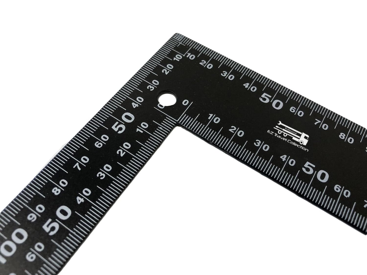 Steel Carpenter Square -Black (8" x 12")