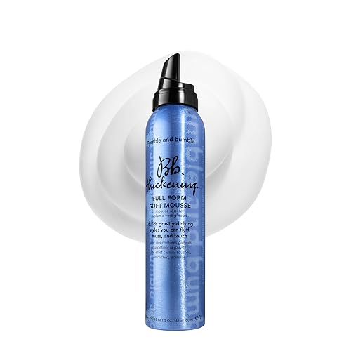 Bumble and bumble. Thickening Full Form Soft Hair Mousse Volumizing Hair Mousse Adds Heat Protection and Soft Hold Anti Frizz For Fine to