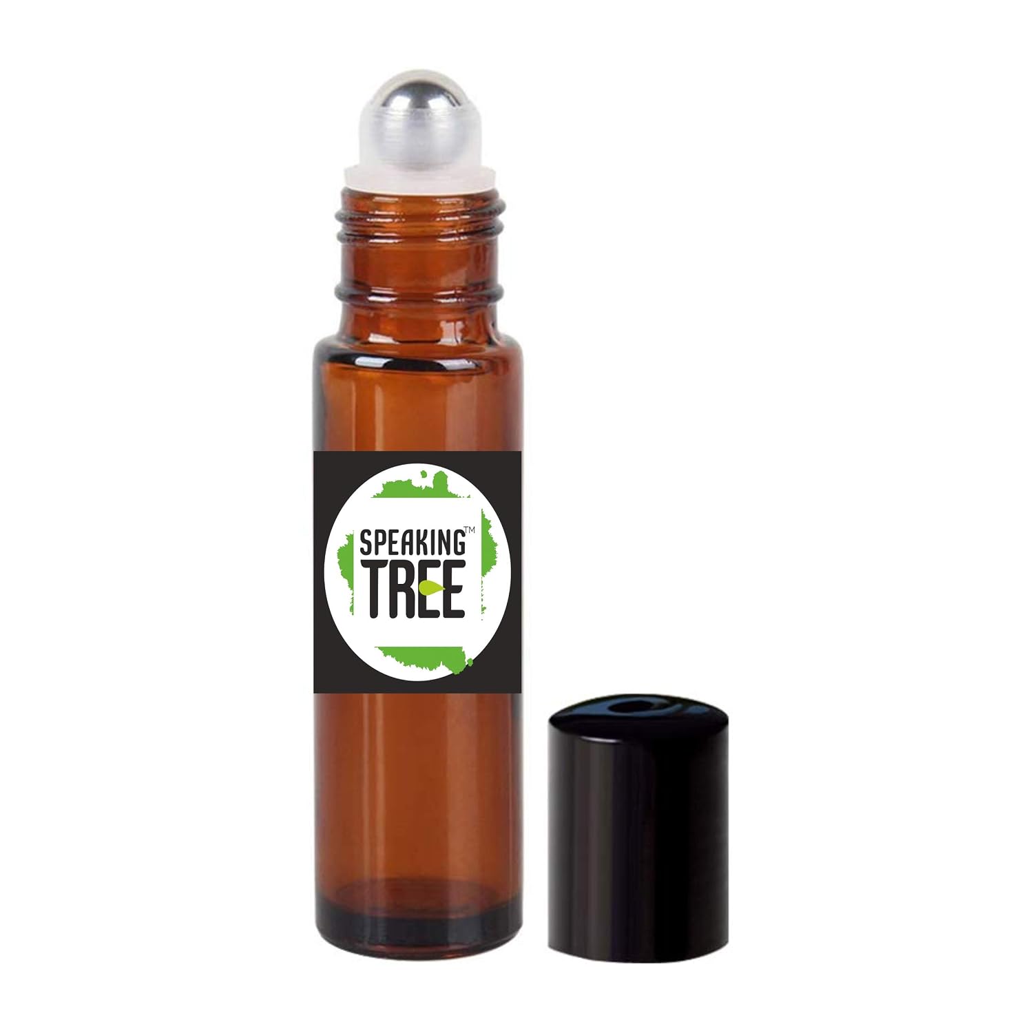 Speaking Tree - 10ml Premium Empty Refillable Reusable Roll on Glass Bottles for Essential oils, DIY Perfumes, Cosmetics, ...