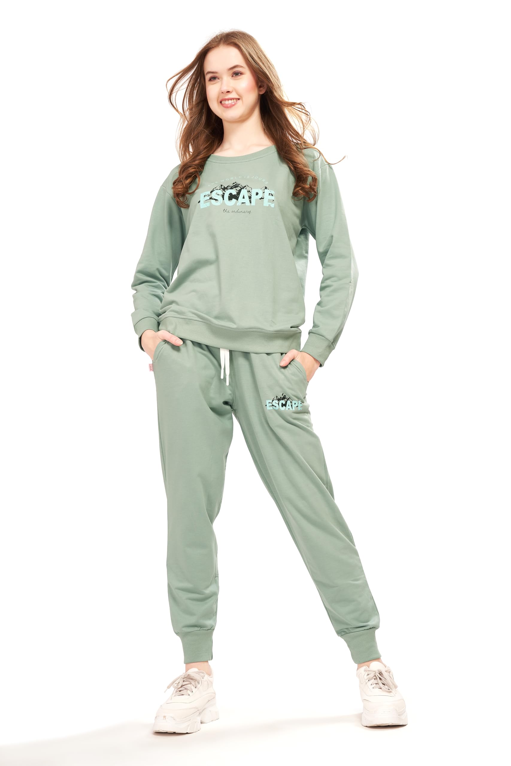 WEET Women's Sweatshirt and Joggers Set Track suit 411-picture-12