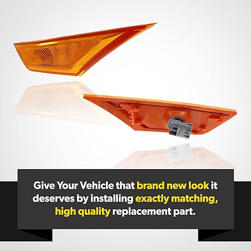 Miniatura 6 de Luz de marcador lateral, halógena, para Honda Civic 2016-2021