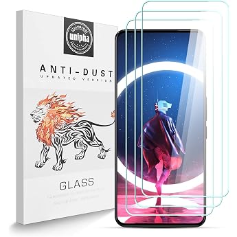 Screen Protector Compatible with Redmagic 7 Pro 9H Hardness Tempered Glass Anti-Scratch Easy Installation Shatterproof Screen Protector for Redmagic 7 Pro [Pack of 3]