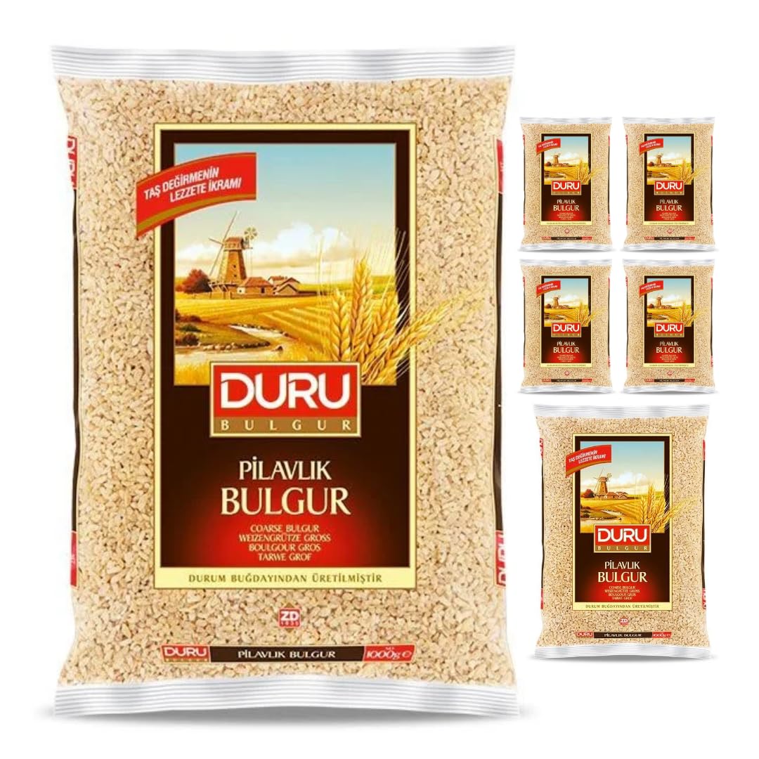 Duru Bulgur für Reis 1000 Gramm x 6 Stück