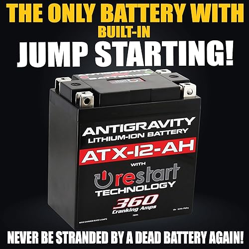 Miniatura 2 de Antigravity Batteries ATX-12-AH Batería de litio de alto rendimiento de 12 V con arrancador de salto integrado - Batería de litio de alto