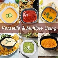 Vista 34 de Wrova Wheat Straw Bowl Sets of 8,Unbreakable Cereal Bowl 26 OZ,Microwave and Dishwasher Safe Bowls,Bowl Sets suitable for Cereal,Salad,Snack and