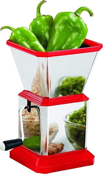 NewQ Stainless Steel Chilli & Onion and Vegetable Cutter